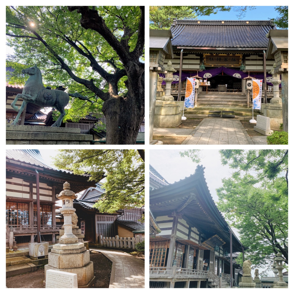 藤塚神社　境内風景