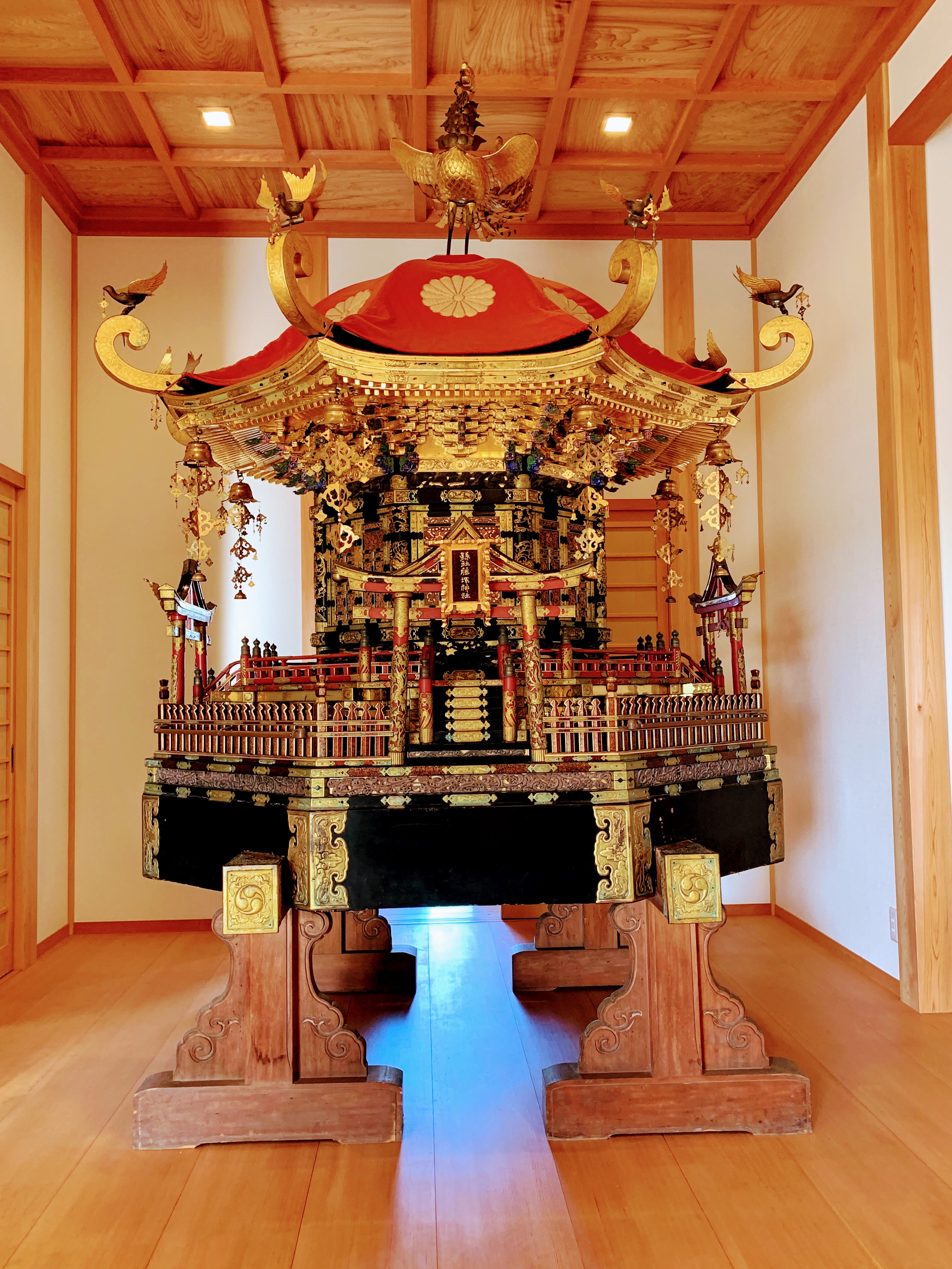 おかえり祭り　藤塚神社大神輿